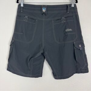 Kuhl | Mens Dark Gray Raptr Cargo Shorts 32 Hiking Outdoor